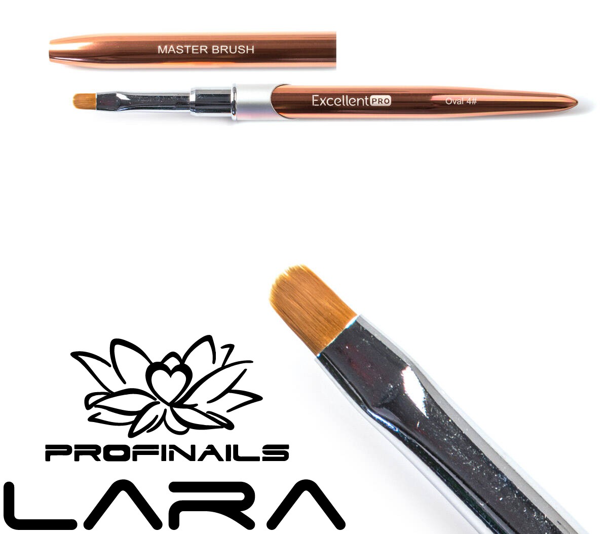 ŠTĚTEC OVÁL VEL.6 ROSEGOLD