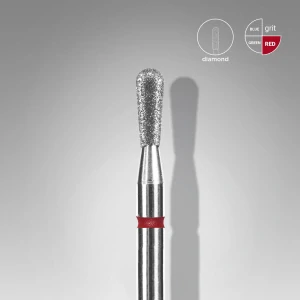 STALEKS DIAMANTOVÁ FRÉZA - "MATCH" RED 2,3MM/5MM