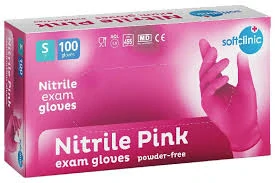 NITRILOVÉ RUKAVICE PINK M 100KS