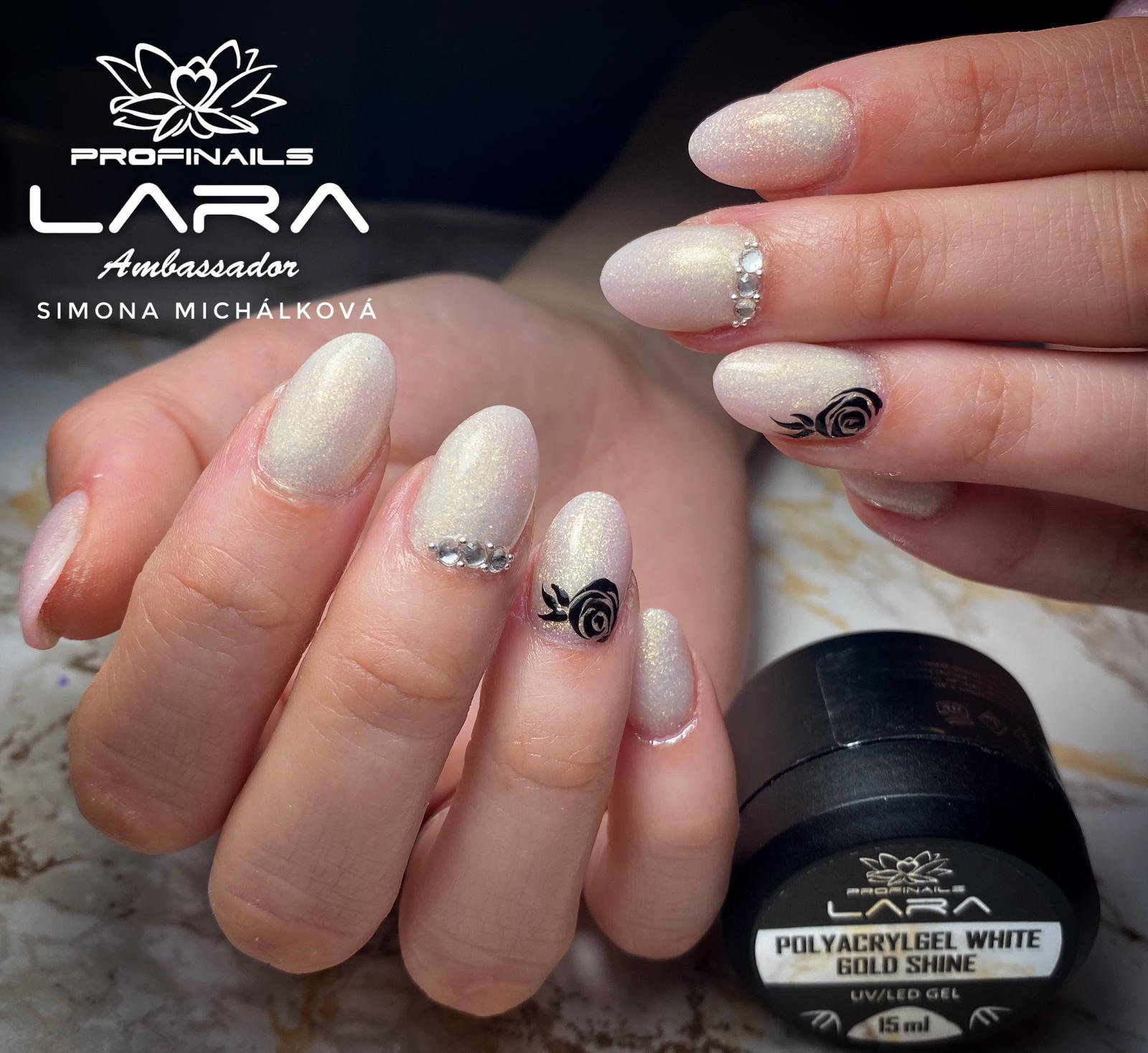 POLYACRYLGEL WHITE GOLD SHINE 15ML