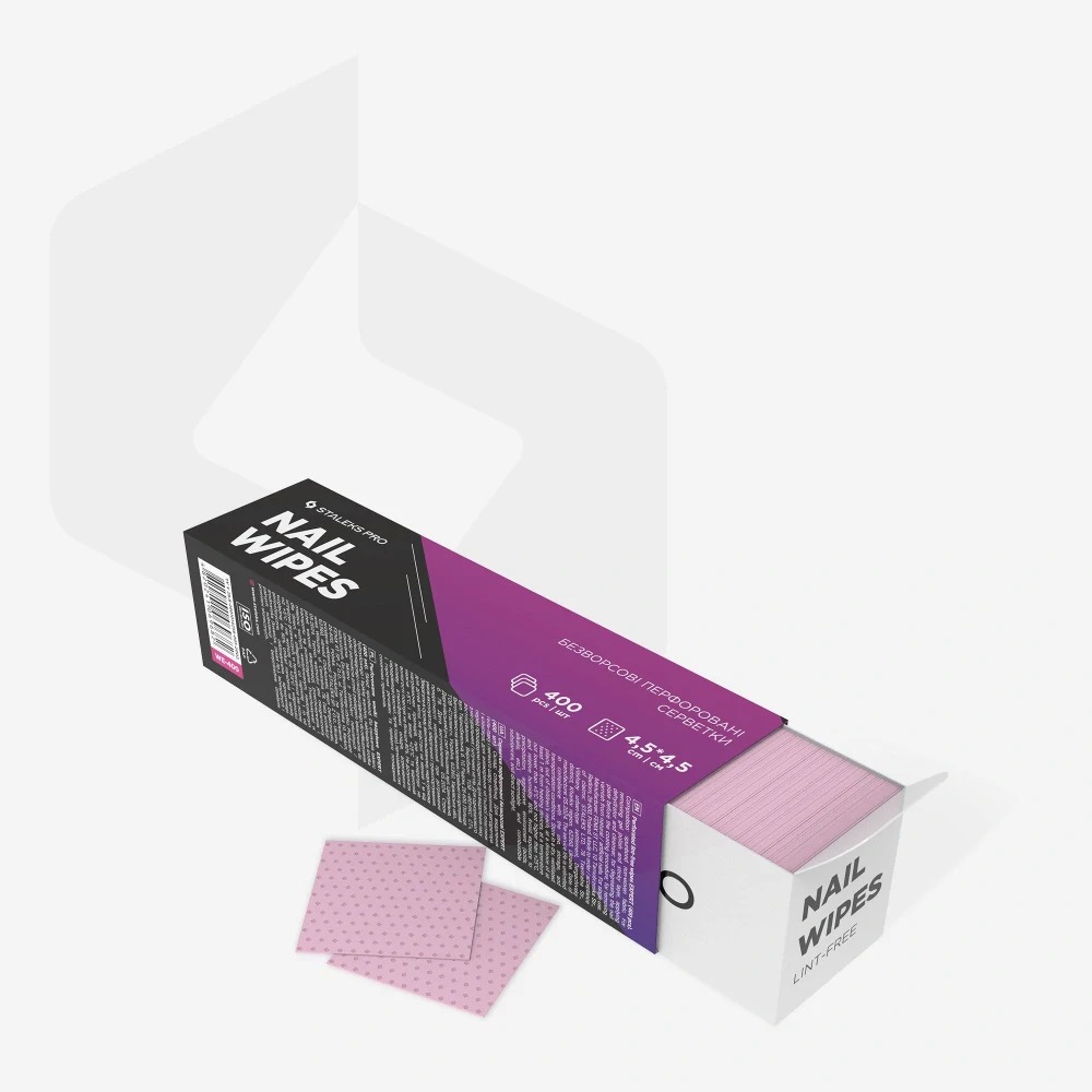 STALEKS JEDNORÁZOVÉ UTĚRKY NA NEHTY PINK