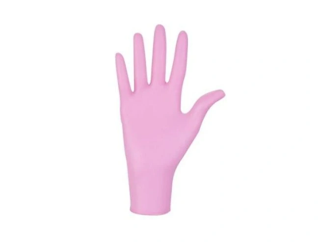 NITRILOVÉ RUKAVICE PINK S 1KS
