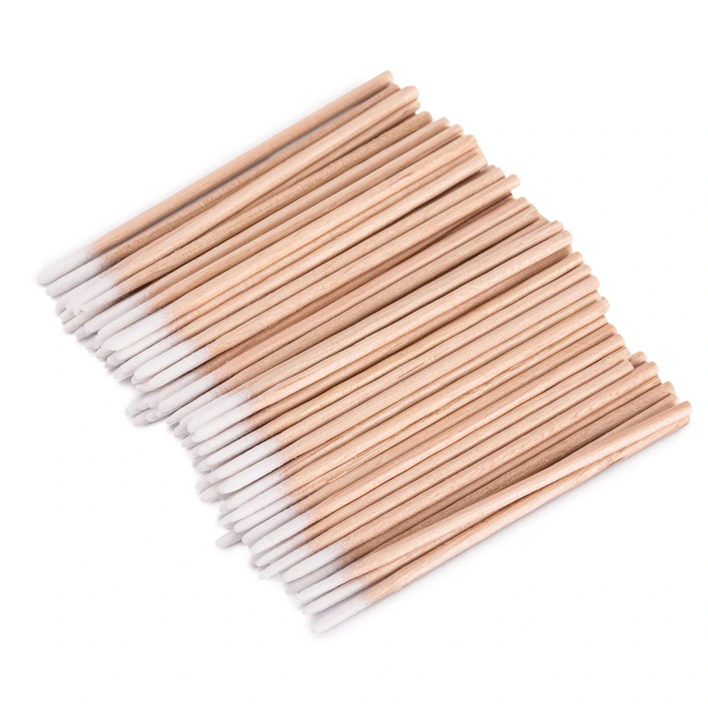 WOODEN STICKS WITH COTTON - 100KS