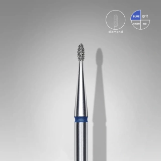STALEKS DIAMANTOVÁ FRÉZA - "BUD" BLUE 1,2MM/3MM
